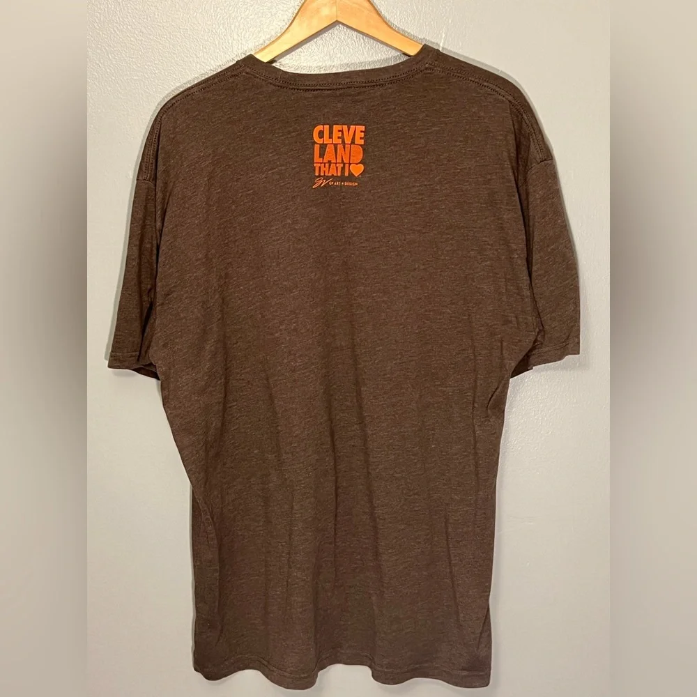Odell Beckham Jr GV Art & Design Cleveland Graphic Tee Size XXL - Picture 4 of 4